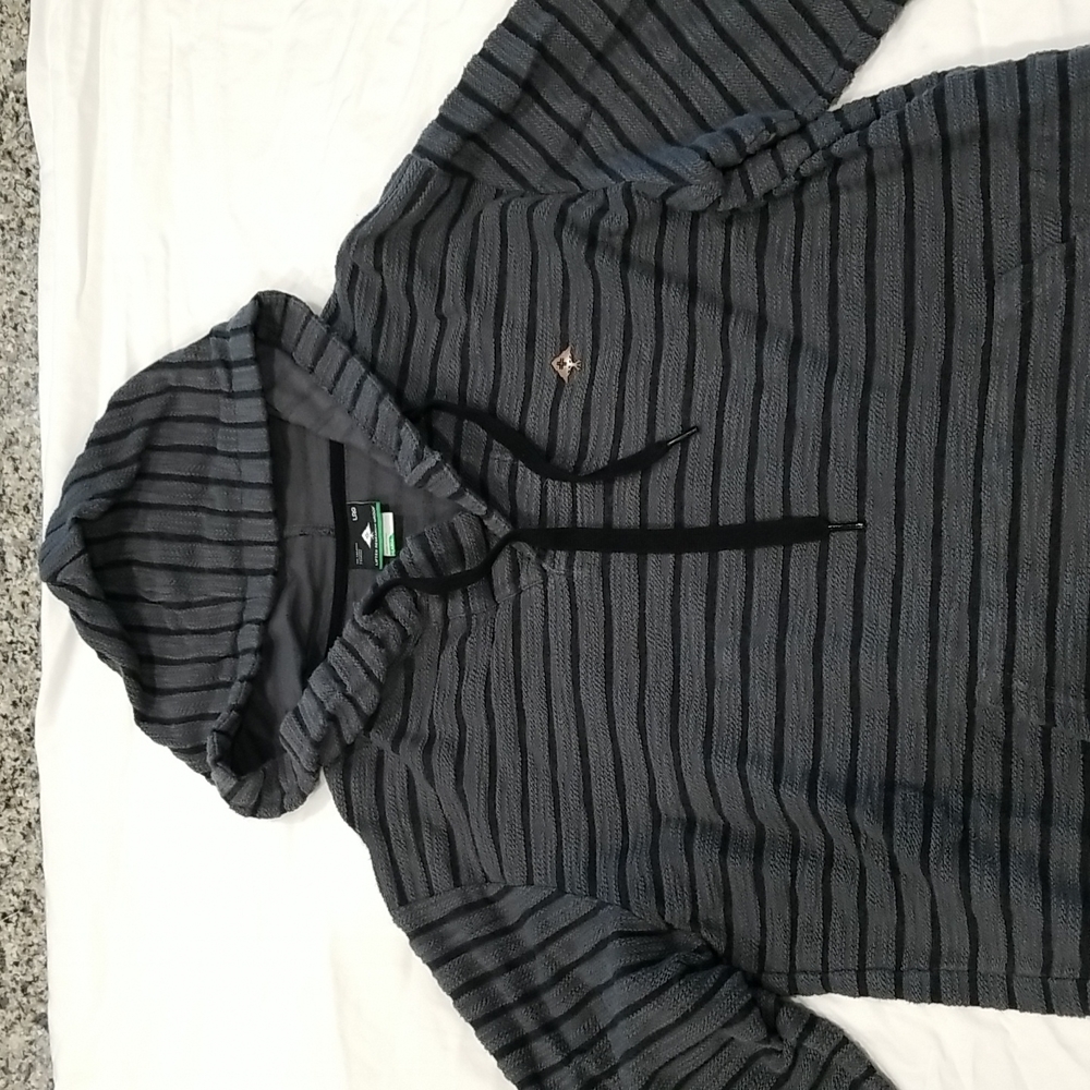 LRG Mens Large Black and Grey Hoodie